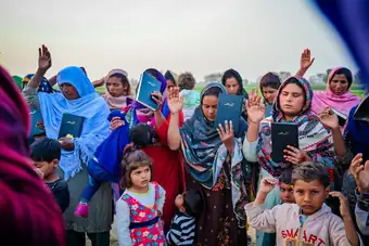Bible distribution