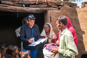 Bible distribution