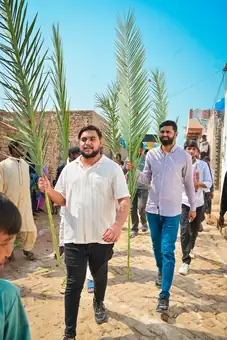 Palm Sunday celebration