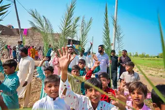Palm Sunday celebration