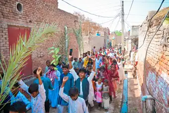 Palm Sunday celebration